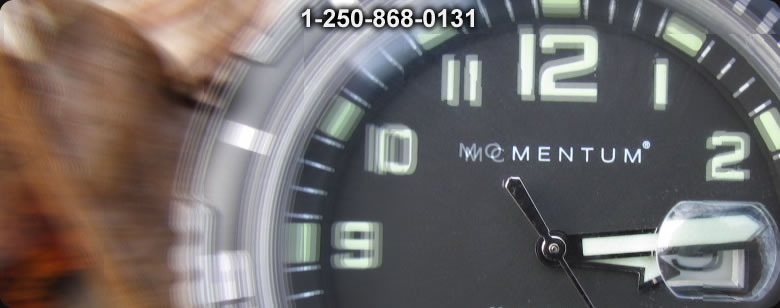 Steelix Eclipse 44mm SOLAR watch with Black Nato Strap - Bushcraft Ontario