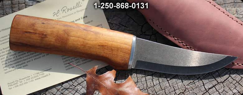 Roselli UHC Butcher Knife Ultra High Carbon Steel - Bushcraft Ontario