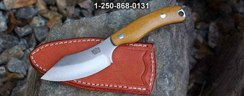 Barkriver JX6 CPM 154 Blaze Orange G-10 - Bushcraft Ontario