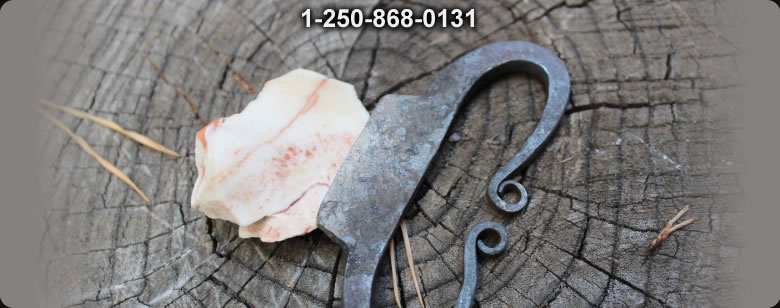 Double Monkey tail Flint and Steel - Bushcraft Ontario